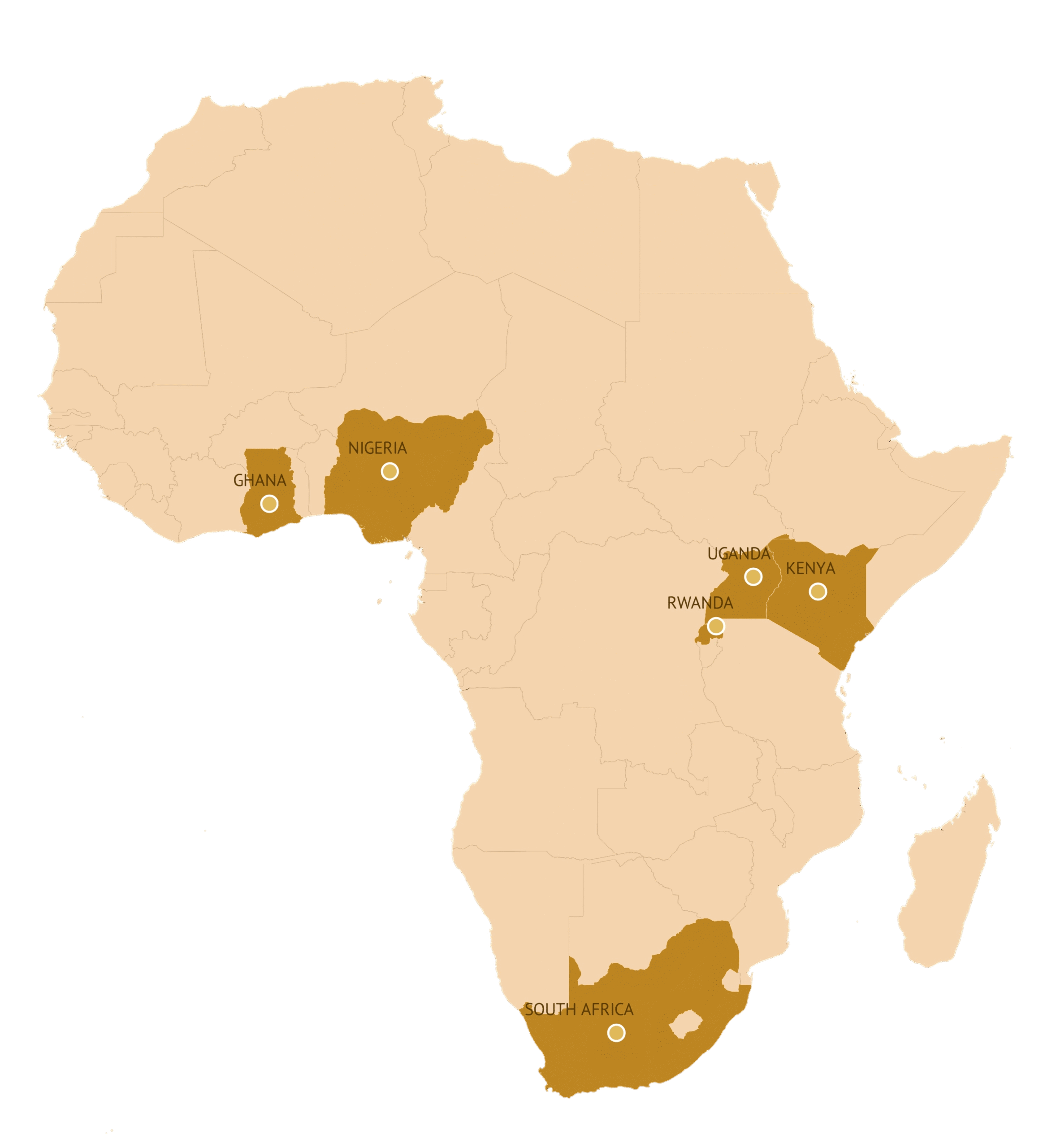 Talent Forge Africa markets across Africa
